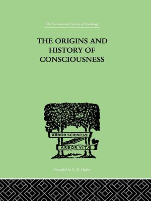 cover image of The Origins and History of Consciousness